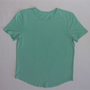 Lululemon Love Crew Curved Hem T-Shirt Wild Mint Size 4 (est)